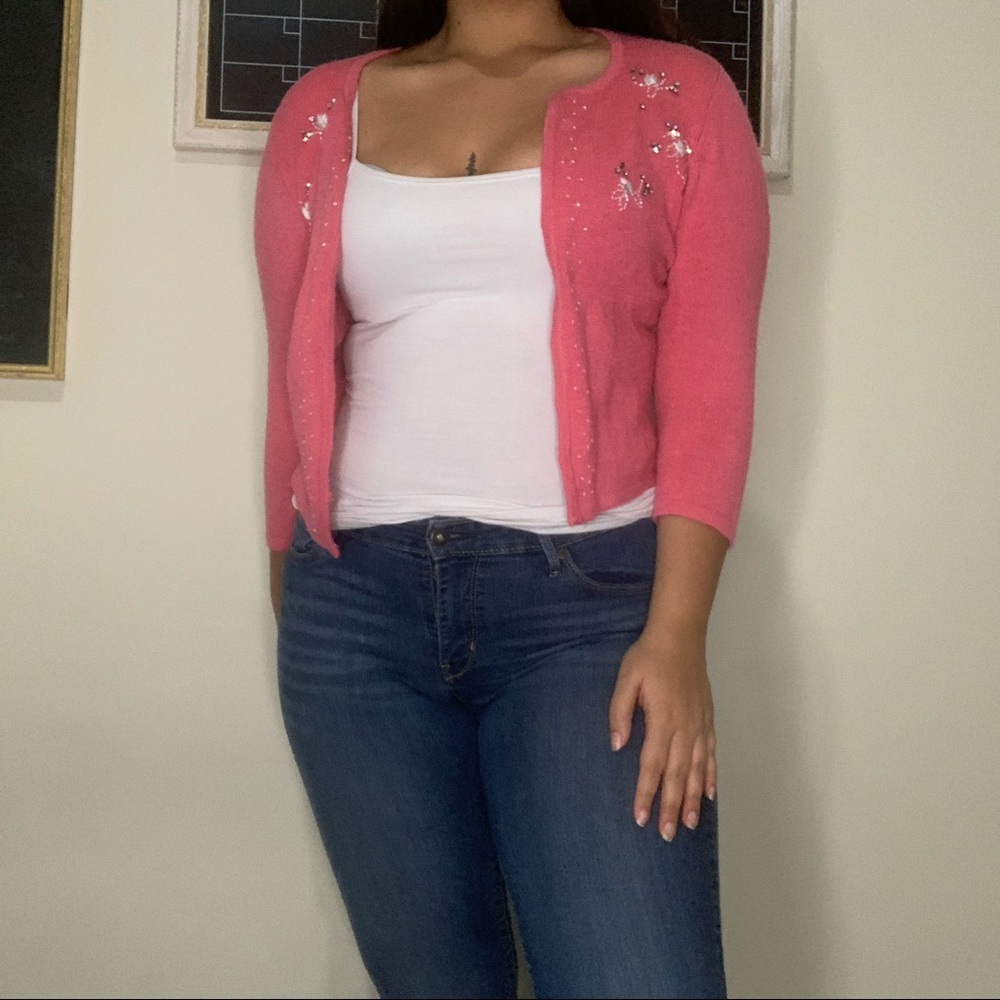 Pink Soft Cardigan